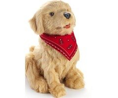 Interaktiver Plüschhund Gold 23 cm - Lebensecht mit Herzschlag - Bis zu 41% Rabatt