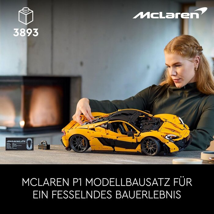 Technik Hypercar-Modellbausatz 1:8 - Jetzt bis zu 35% Rabatt sichern!