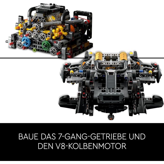 Technik Hypercar-Modellbausatz 1:8 - Jetzt bis zu 35% Rabatt sichern!