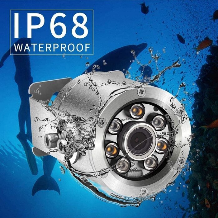 Unterwasserkamera für Teiche: 5MP, Edelstahl, 9,8m Kabel - bis zu 41% sparen