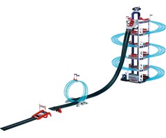 Theo Klein Mega Parkhaus 1 Meter hoch mit 6 Ebenen - Sparen Sie jetzt bis zu 33%