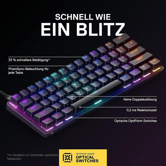 Mechanische Gaming-Tastatur 60% - Nordisch - Jetzt bis zu 35% Rabatt sparen