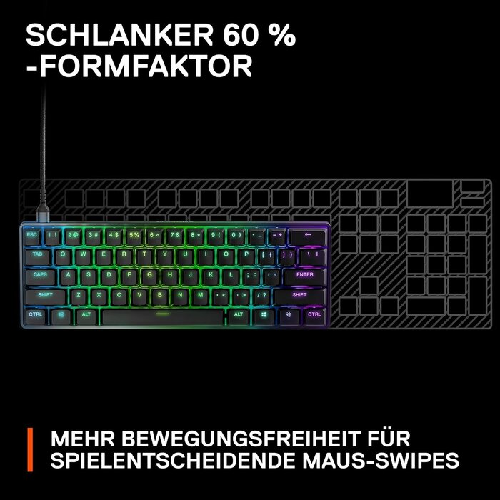 Mechanische Gaming-Tastatur 60% - Nordisch - Jetzt bis zu 35% Rabatt sparen