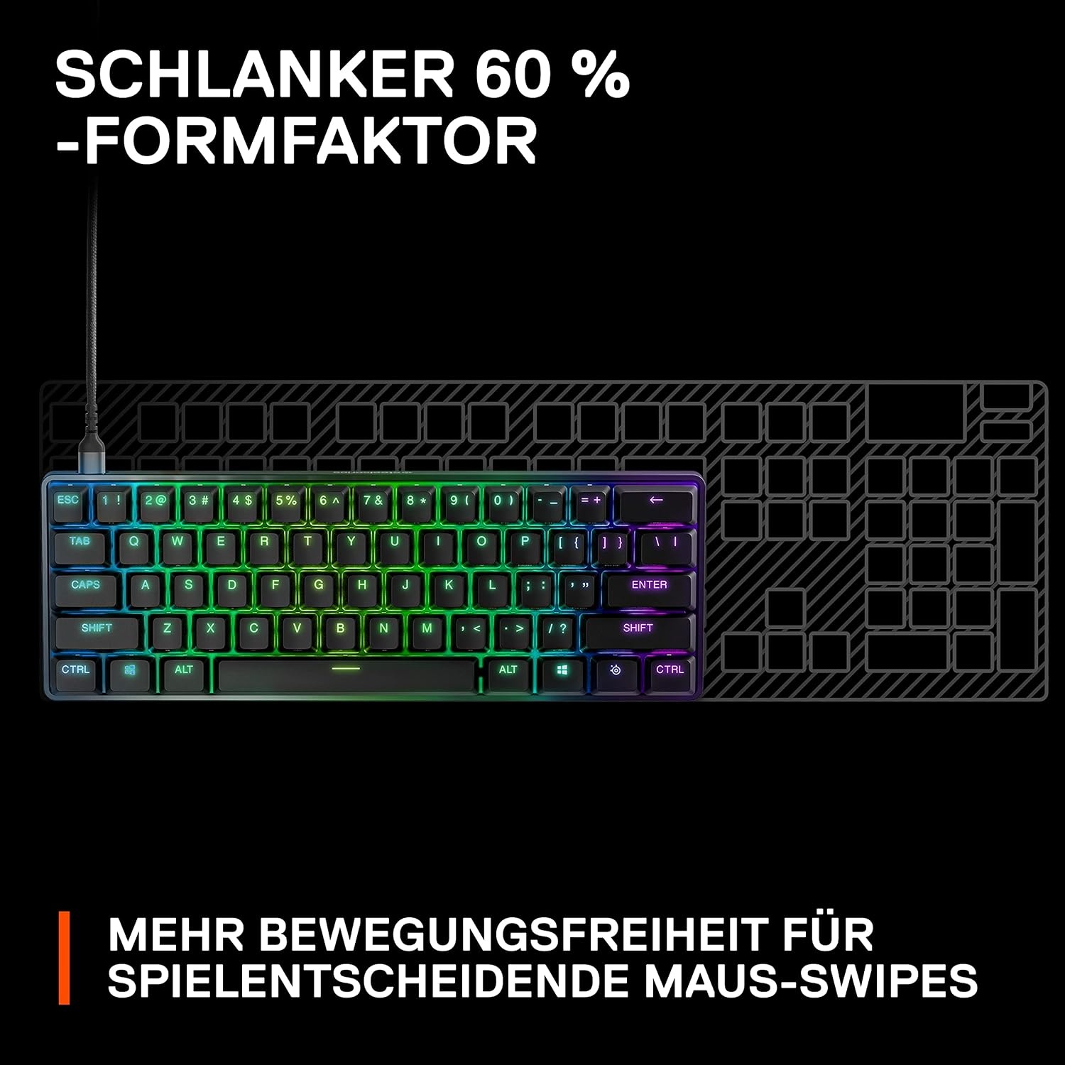 Mechanische Gaming-Tastatur 60% - Nordisch - Jetzt bis zu 35% Rabatt sparen