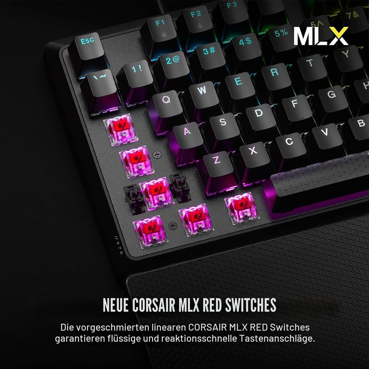 Mechanische Gaming-Tastatur AZERTY RGB 64% Rabatt
