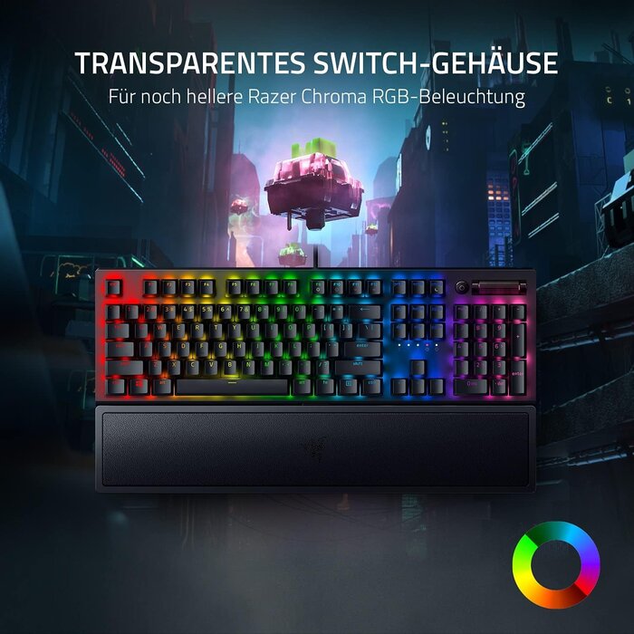 Razer Mechanische Gaming-Tastatur mit RGB-Beleuchtung - Jetzt bis zu 35% sparen