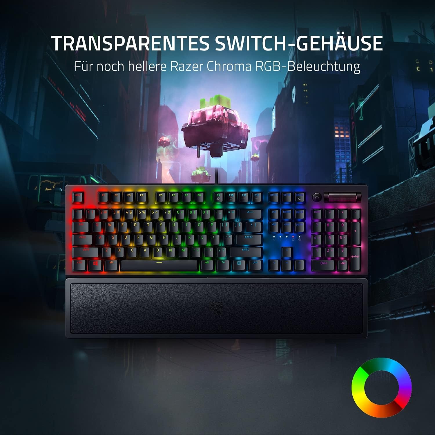 Razer Mechanische Gaming-Tastatur mit RGB-Beleuchtung - Jetzt bis zu 35% sparen