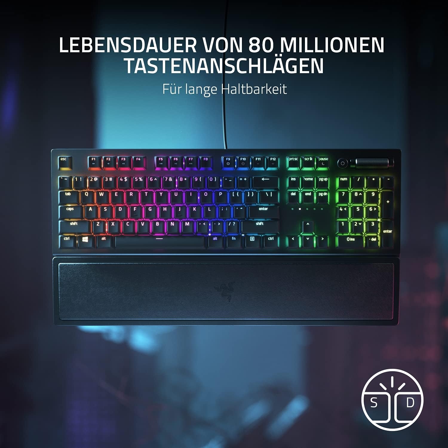 Razer Mechanische Gaming-Tastatur mit RGB-Beleuchtung - Jetzt bis zu 35% sparen