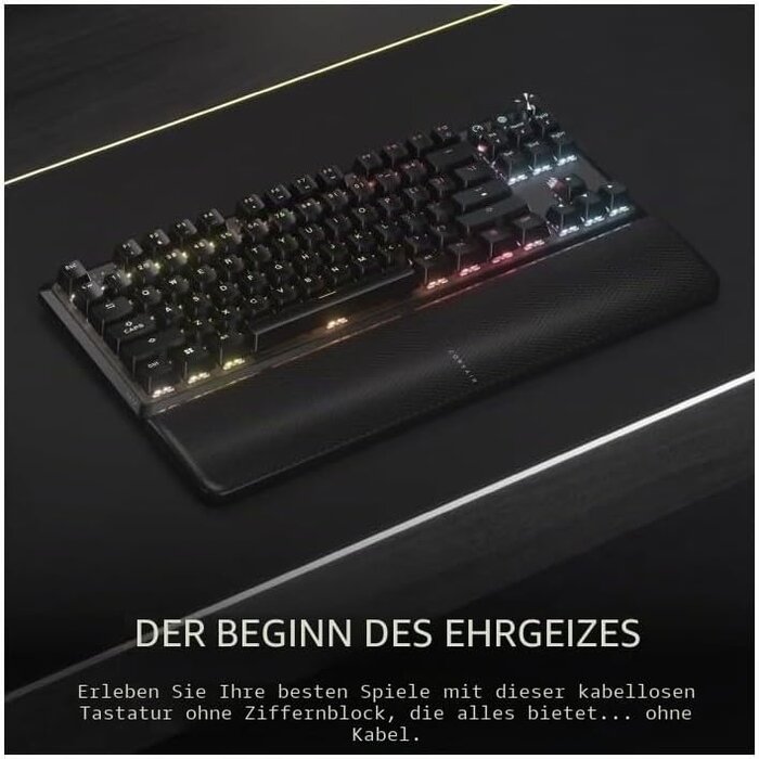 Mechanische Gaming-Tastatur TKL Kabellos AZERTY - jetzt bis zu 35% sparen