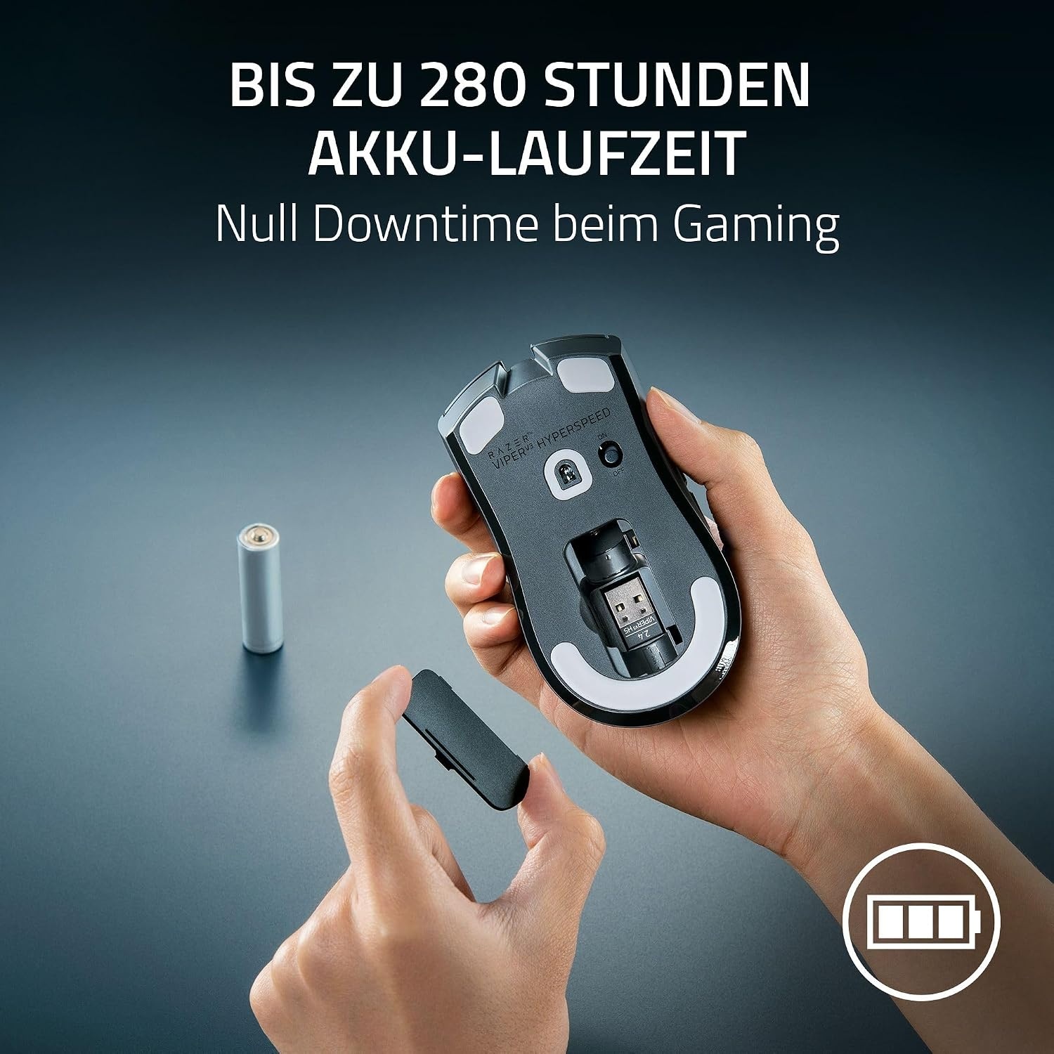 Kabellose Profi-Gaming-Maus mit 30.000 DPI - bis zu 34% sparen