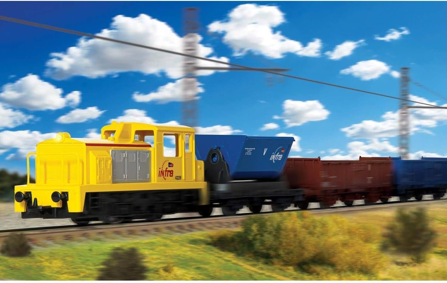 Modelleisenbahn-Startset Spur H0 SNCF Infra - 64% Rabatt - Sofort startklar