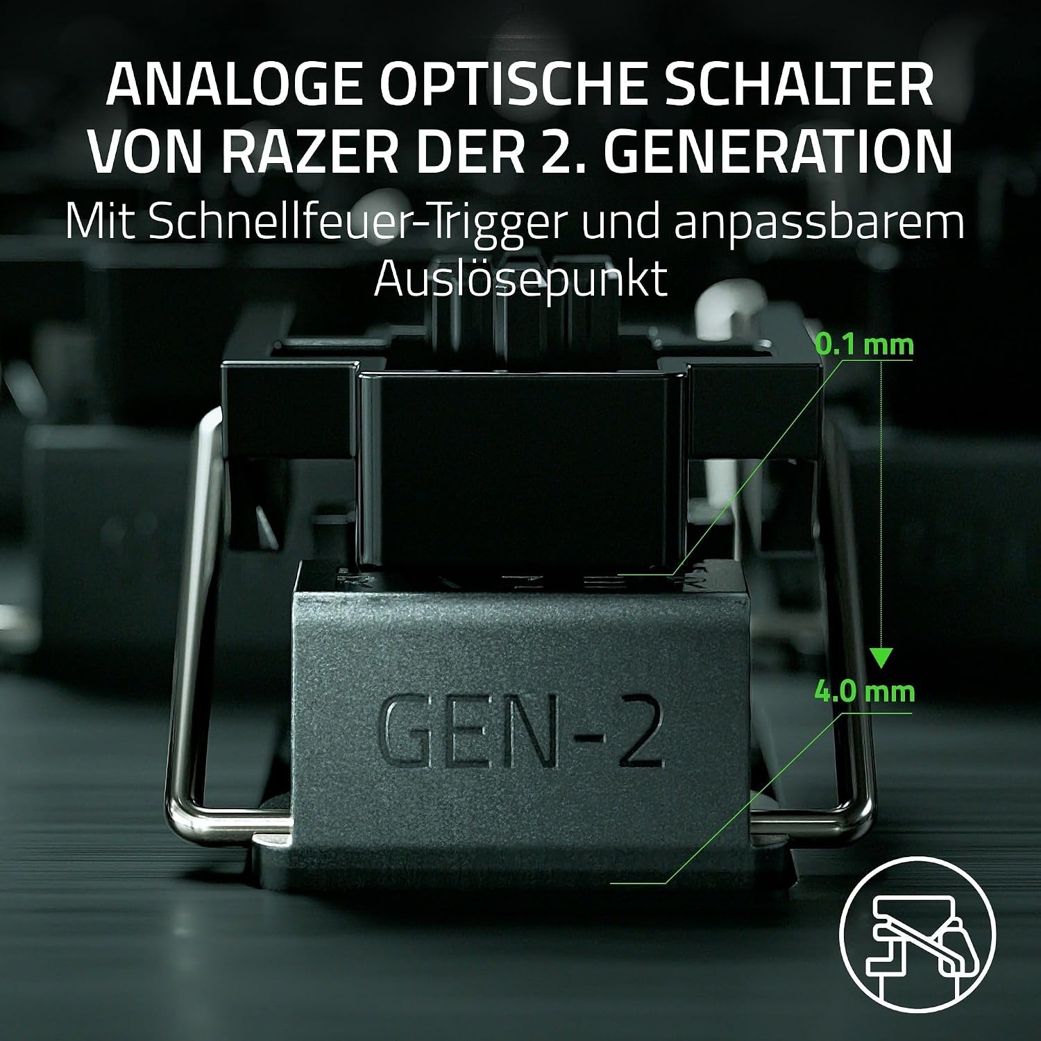 Razer Gaming-Tastatur 60% mit analogen Switches - US-Layout - bis zu 35% Rabatt