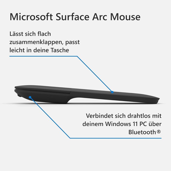 Ultradünne Bluetooth-Maus für unterwegs - Jetzt bis zu 34% Rabatt sichern!