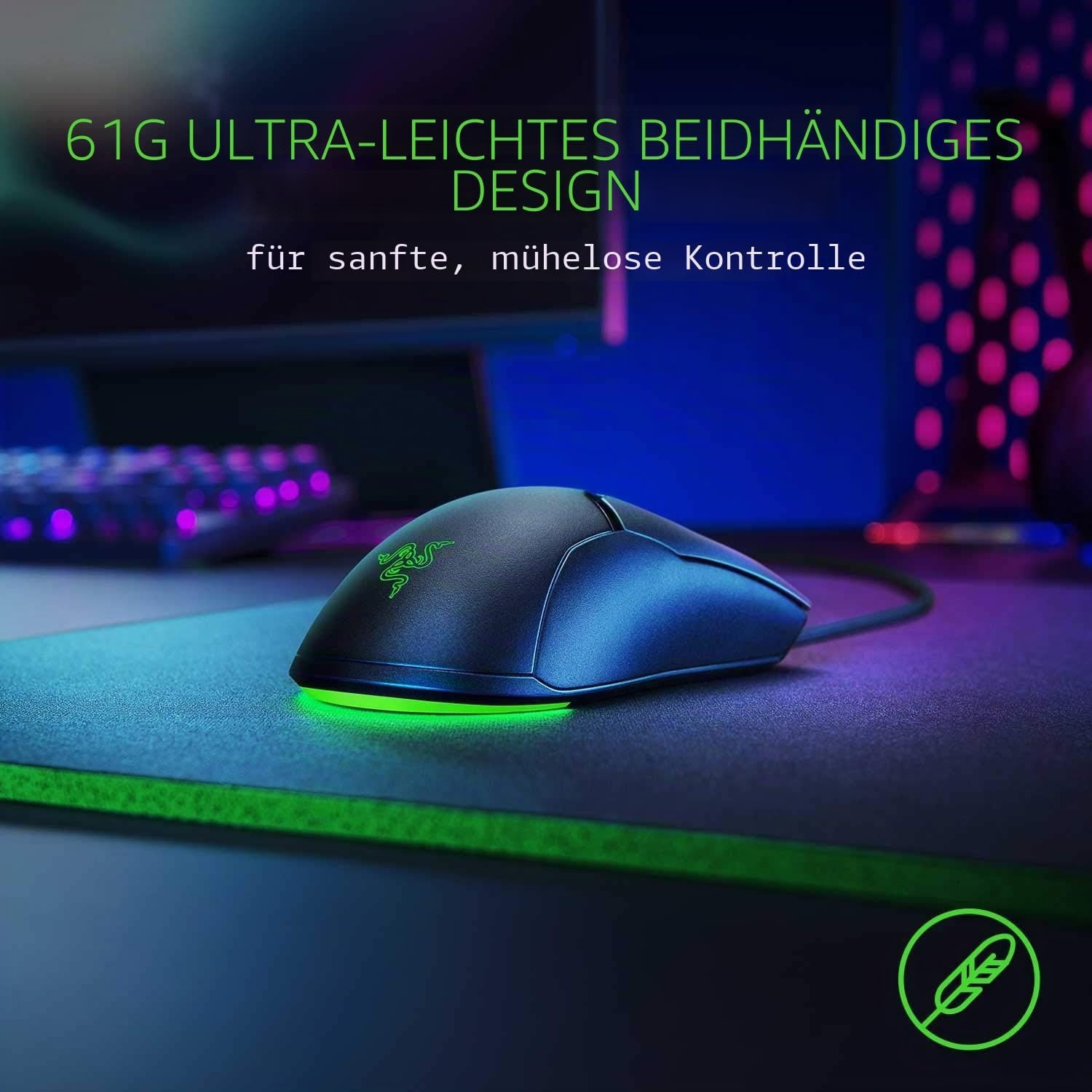 Leichte Gaming-Maus mit 8500 DPI & RGB - Jetzt bis zu 34% günstiger