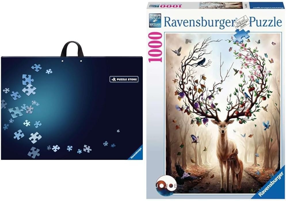 Puzzle-Koffer für 1000 Teile - Platzsparend & Sicher - bis zu 34% sparen