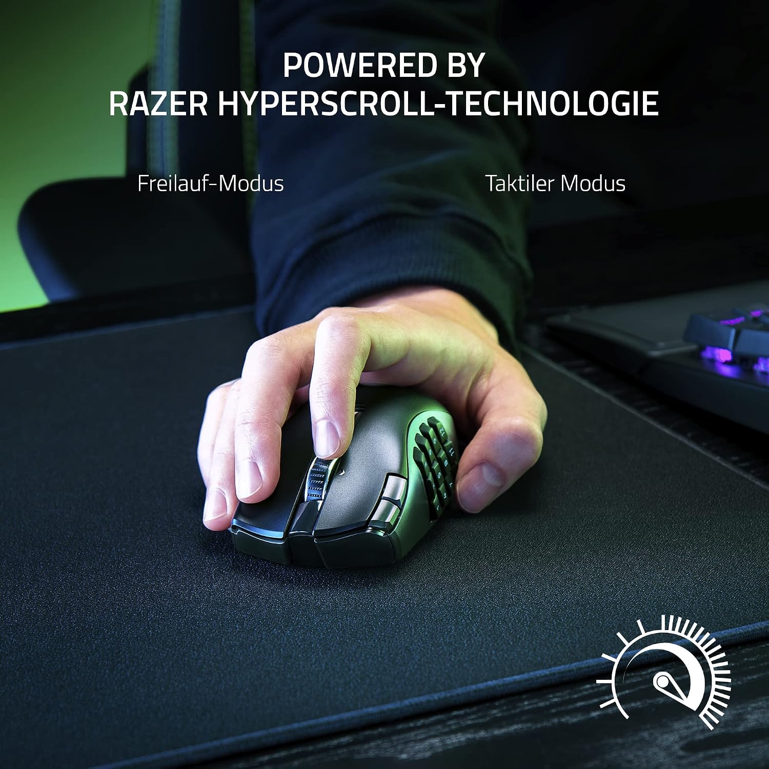 Ergonomische MMO Gaming-Maus mit 19 Tasten & 30K Sensor - bis zu 35% Rabatt