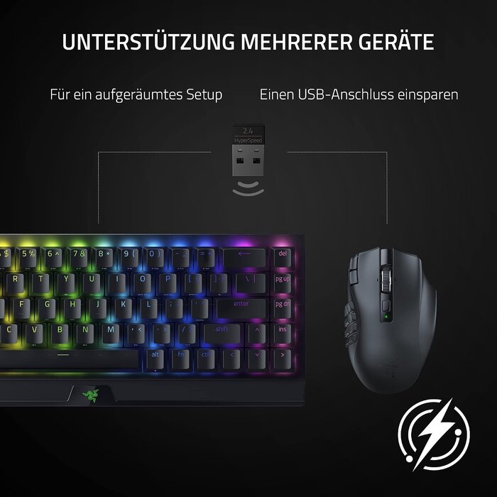 Ergonomische MMO Gaming-Maus mit 19 Tasten & 30K Sensor - bis zu 35% Rabatt