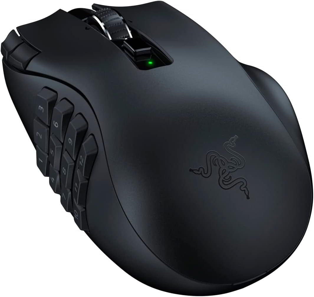 Ergonomische MMO Gaming-Maus mit 19 Tasten & 30K Sensor - bis zu 35% Rabatt