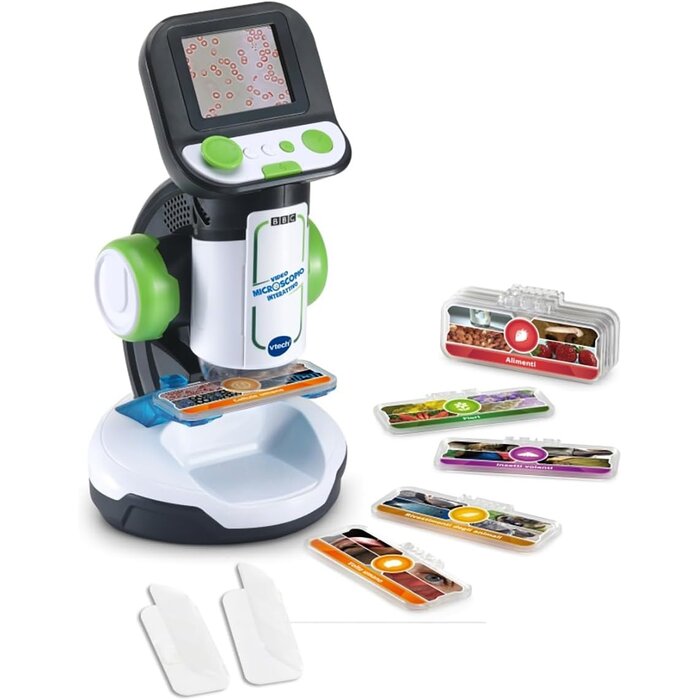 Vtech Digitales Kindermikroskop mit 200x Zoom & Lerninhalten - sparen Sie bis zu 29%