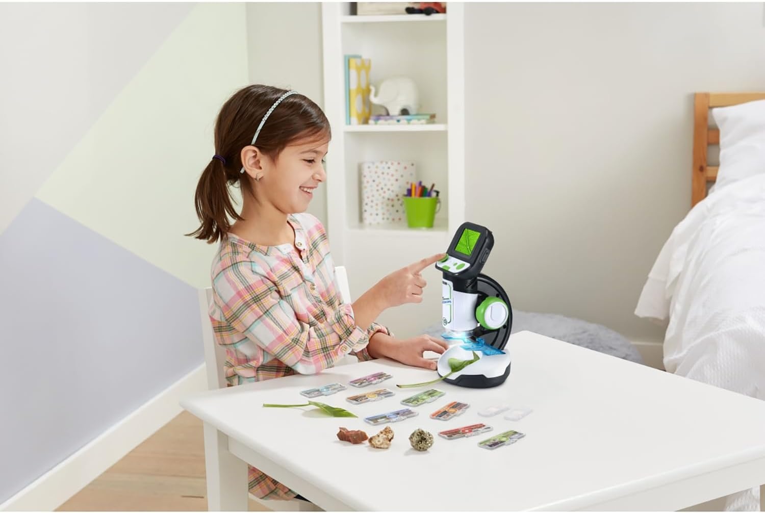 Vtech Digitales Kindermikroskop mit 200x Zoom & Lerninhalten - sparen Sie bis zu 29%