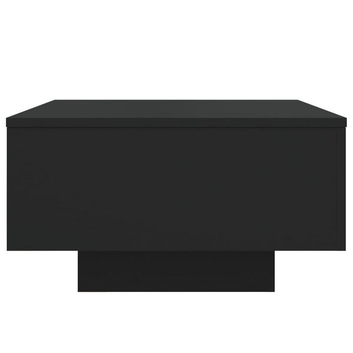 Vidaxl Moderner Couchtisch mit LED-Beleuchtung - Schwarz, 55x55x31 cm - bis zu 34% sparen