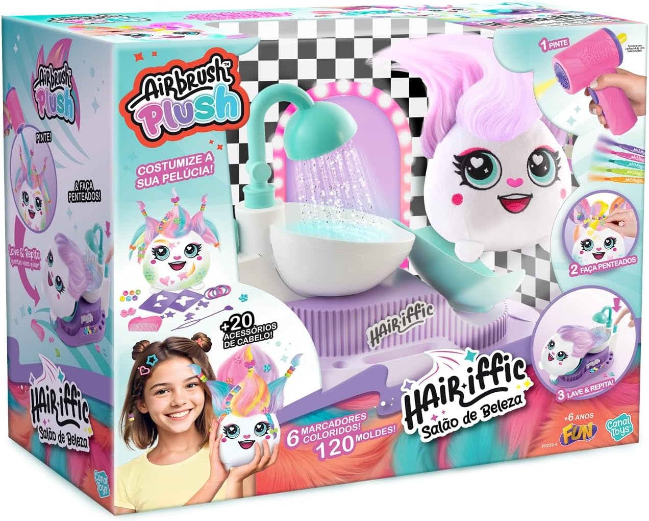 Canal Toys Airbrush Plüschtier-Friseursalon - Kreatives Set bis zu 32% günstiger
