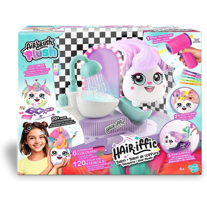 Canal Toys Airbrush Plüschtier-Friseursalon - Kreatives Set bis zu 32% günstiger