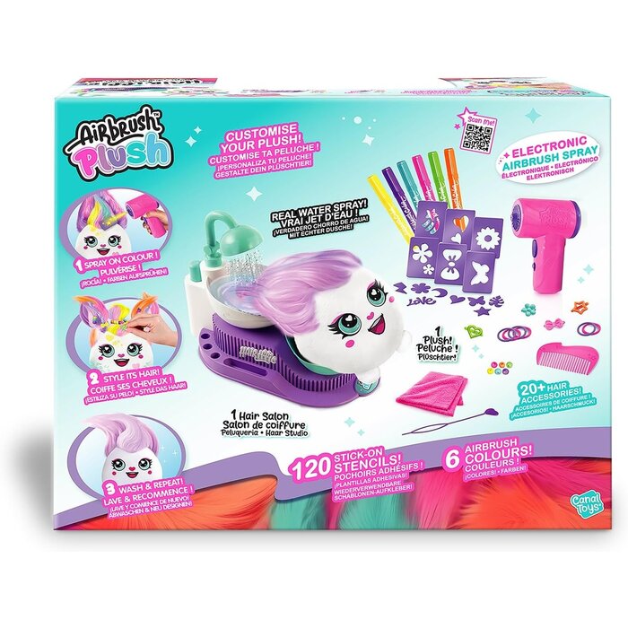 Canal Toys Airbrush Plüschtier-Friseursalon - Kreatives Set bis zu 32% günstiger