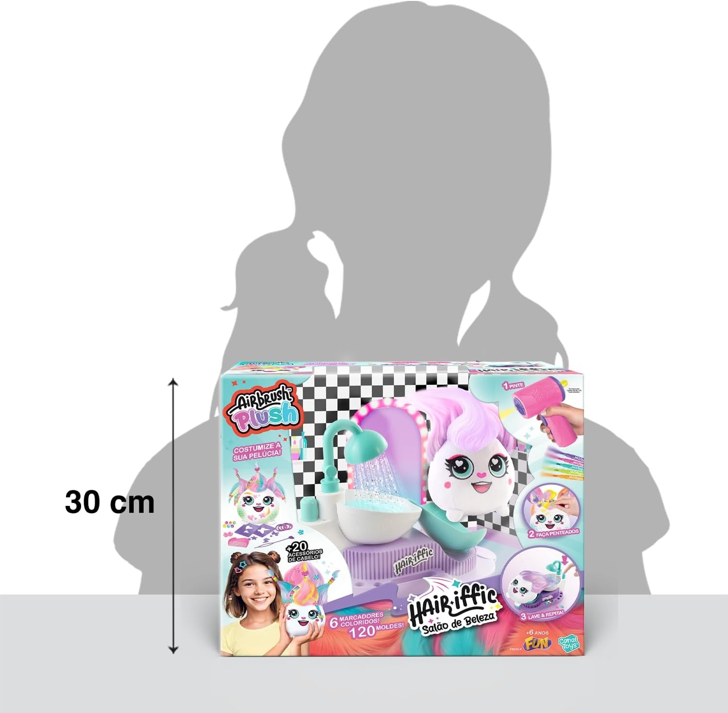 Canal Toys Airbrush Plüschtier-Friseursalon - Kreatives Set bis zu 32% günstiger