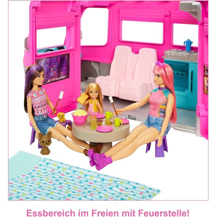Wohnmobil Spielset mit Pool & Rutsche - Jetzt bis zu 34% Rabatt sichern!