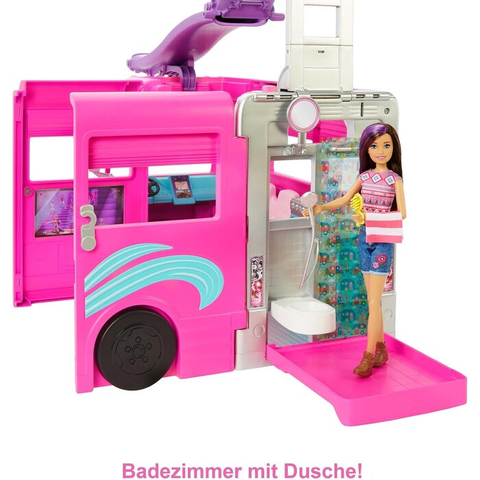 Wohnmobil Spielset mit Pool & Rutsche - Jetzt bis zu 34% Rabatt sichern!