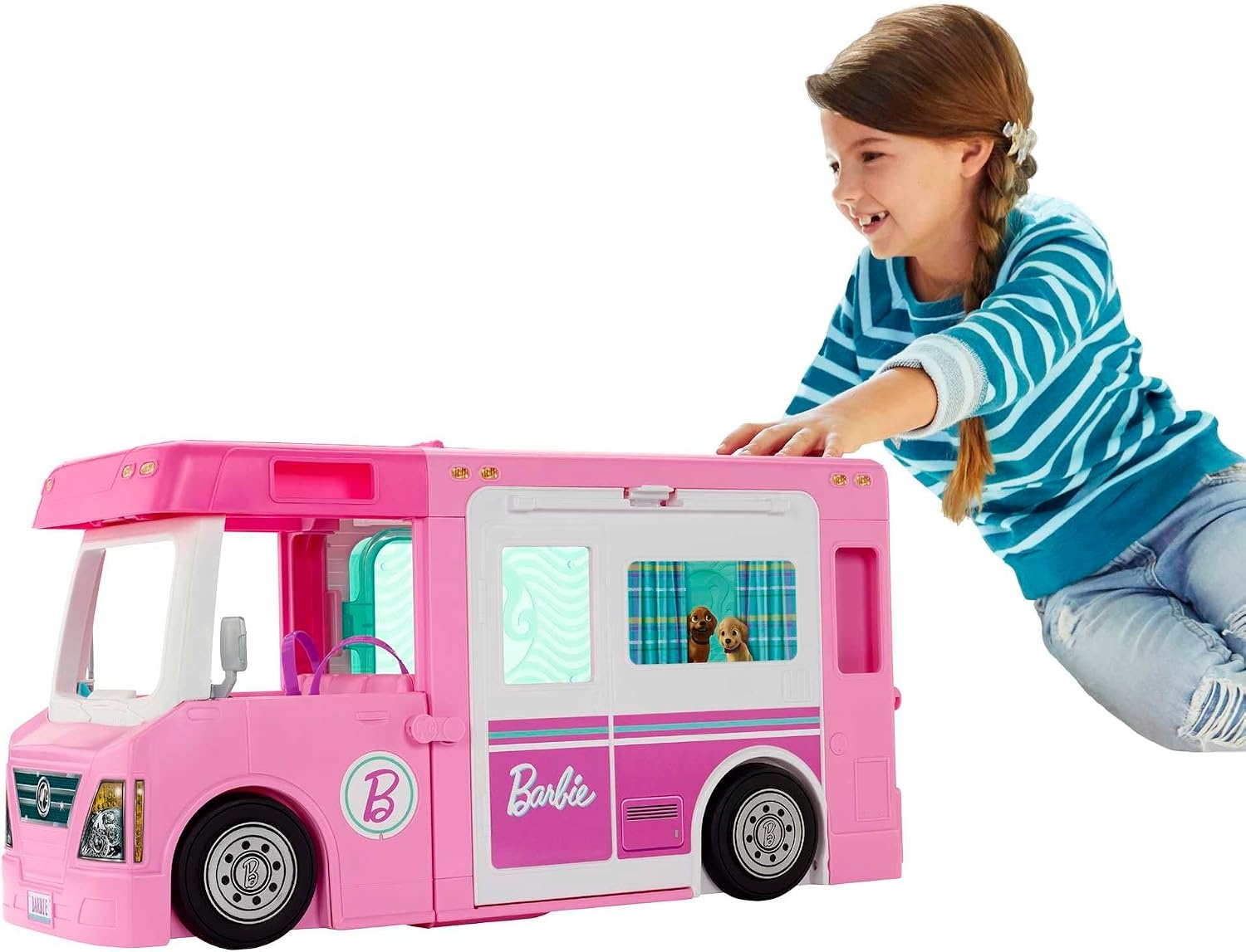 Wohnmobil Spielset mit Pool & Rutsche - Jetzt bis zu 34% Rabatt sichern!
