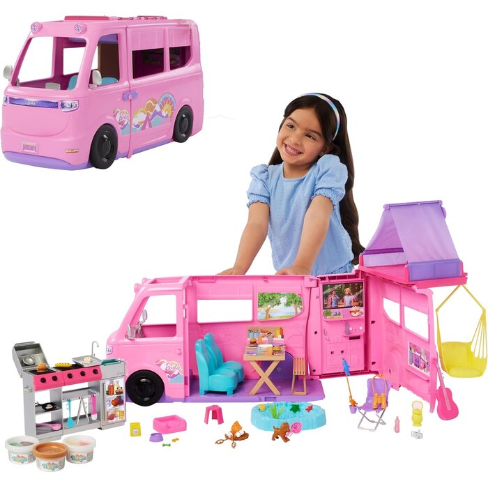 Wohnmobil Spielset mit Pool & Rutsche - Jetzt bis zu 34% Rabatt sichern!