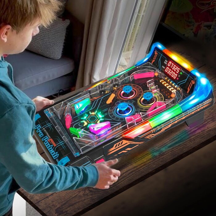 Arcade-Flipperautomat mit LED & Sound - Jetzt bis zu 35% Rabatt sichern