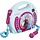 Tragbarer CD-Player mit Karaoke-Set - Blau/Lila - bis zu 34% Rabatt sparen