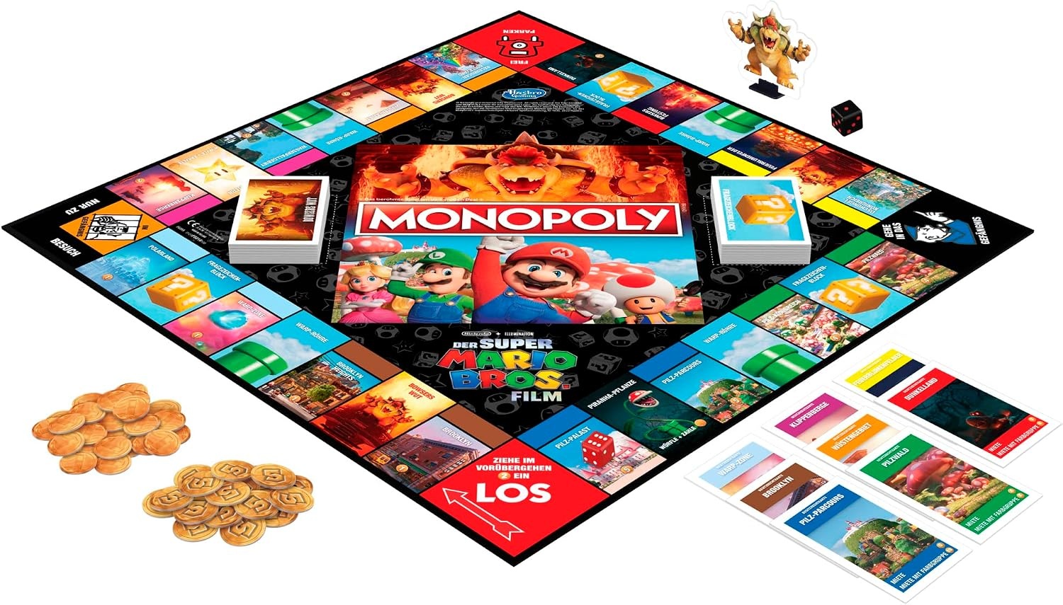 Film-Edition Brettspiel - Familienspaß mit Bowser-Figur - bis zu 33% Rabatt
