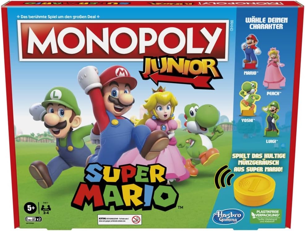 Film-Edition Brettspiel - Familienspaß mit Bowser-Figur - bis zu 33% Rabatt