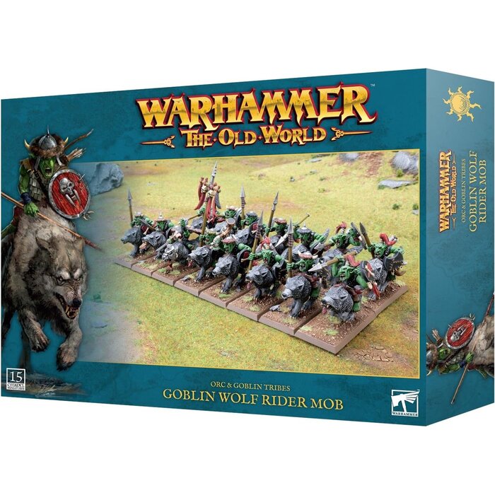 15 Goblin Wolfsreiter Miniaturen-Set für Tabletop - bis zu 34% sparen
