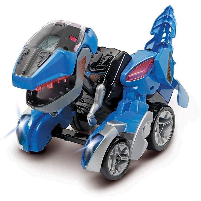 Vtech RC Dinosaurier Spielzeug 2-in-1 transformierbar - Blau - bis zu 34% Rabatt