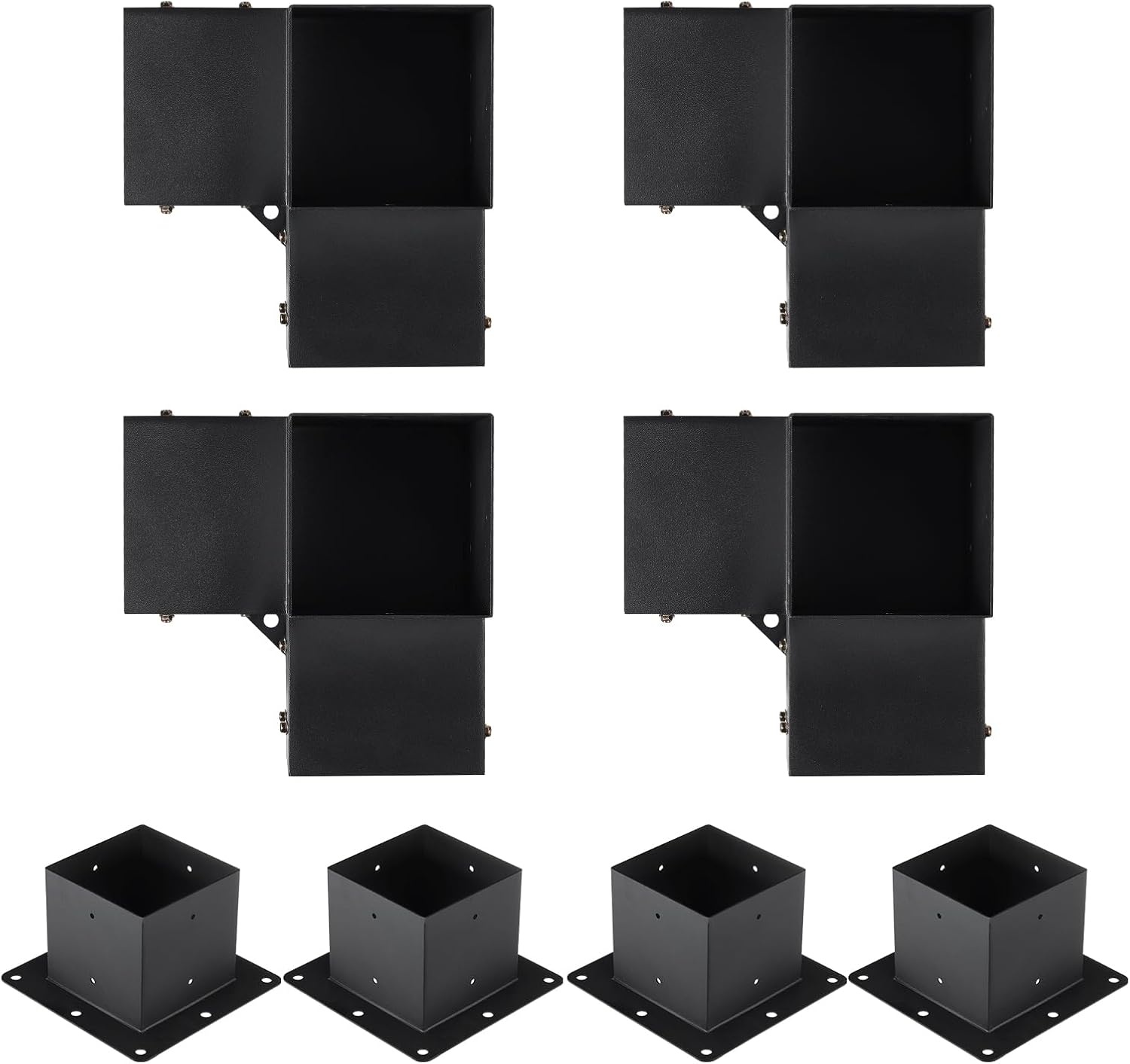 Vevor Pergola-Verbindungsset 8-tlg. für 6x6 Zoll Pfosten - bis zu 35% Rabatt