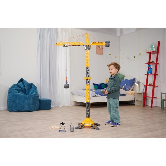 RC Turmkran 150 cm mit Fernbedienung - Jetzt bis zu 34% Rabatt sichern!