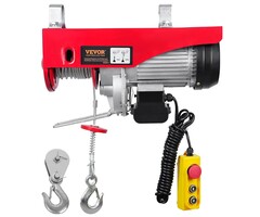 Vevor Elektrischer Seilzug 1600W bis 1000kg - bis zu 41% günstiger