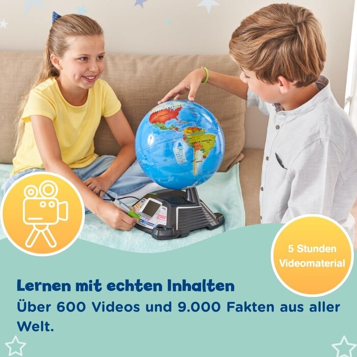 Vtech Interaktiver Video-Globus für Kinder - Jetzt bis zu 34% sparen!