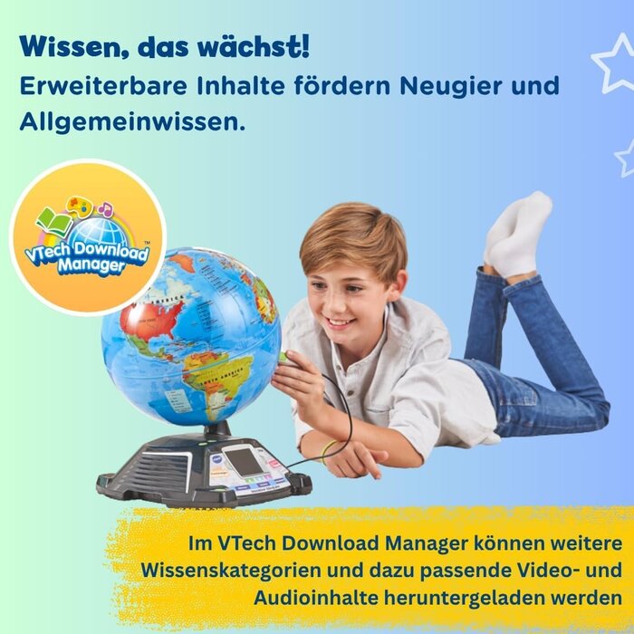 Vtech Interaktiver Video-Globus für Kinder - Jetzt bis zu 34% sparen!