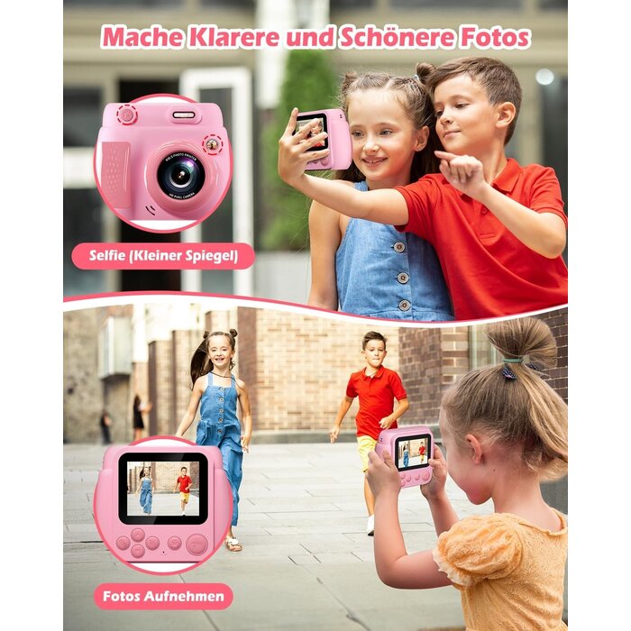 Digitale Kinder-Sofortbildkamera 20MP inkl. Zubehör - jetzt bis zu 33% sparen