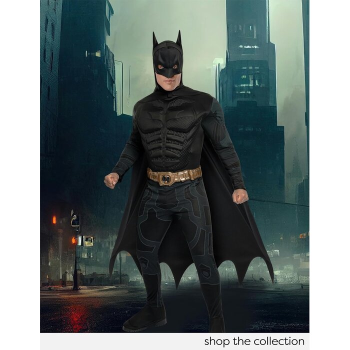 Batman Muskelkostüm Herren XL - DC Helden-Look - bis zu 33% reduziert