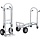 2-in-1 Sackkarre & Plattformwagen - bis 454 kg - Silber - bis zu 35% Rabatt