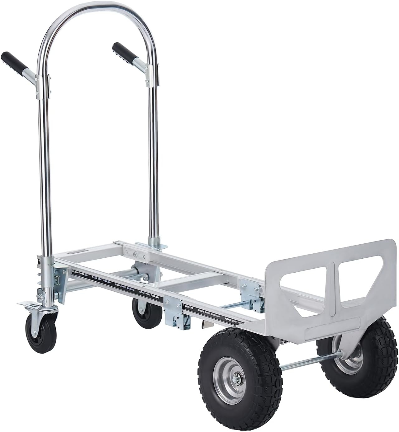 Vevor 2-in-1 Sackkarre & Plattformwagen - bis 454 kg - Silber - bis zu 35% Rabatt