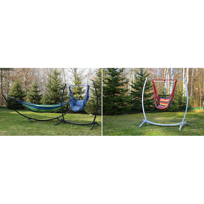 Viking Choice 2-in-1 Hängematten- & Sesselständer, klappbar, schwarz - bis zu 38% sparen
