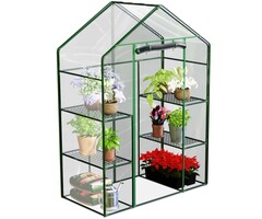 Viking Choice Vertikales Gewächshaus 70x140x195 cm - Outlet bis zu 33% reduziert